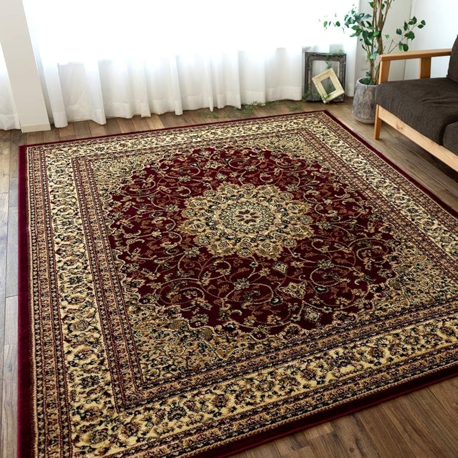 Amazon | サヤンサヤン ペルシャ風 ラグ マット レジェンドⅠ